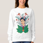 Frida Kahlo | Vogels van het Paradijs Floral Graph Trui (Voorkant)