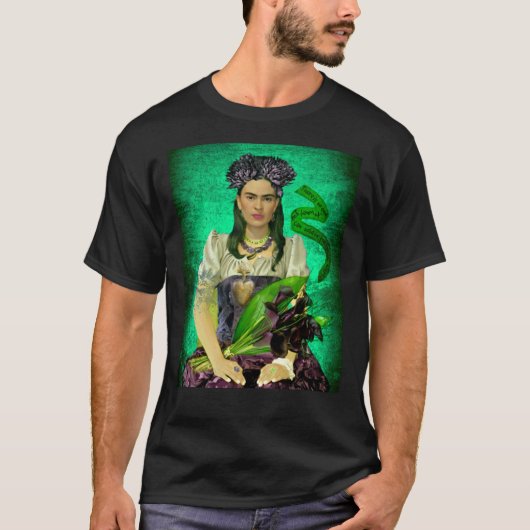 Frida Kahlo Vrouw Heart Classic T-Shirt Essential (Voorkant)