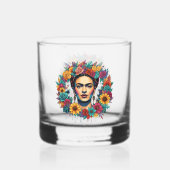 Frida Kahlo Whisky Glas (Achterkant)