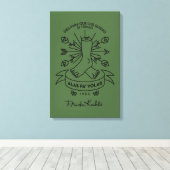 Frida Kahlo | Wingen naar de vlucht Canvas Afdruk (Insitu (Houten vloer))