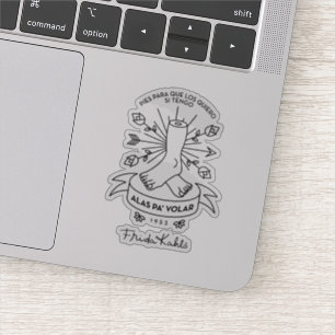 Frida Kahlo   Wingen naar de vlucht Sticker