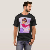 Frida Kahlo Winx Club Cartoon style T-shirt Essent (Voorkant volledig)