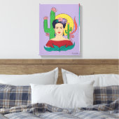 Frida Kahlo woestijn Graphic Canvas Afdruk (Insitu (Slaapkamer))