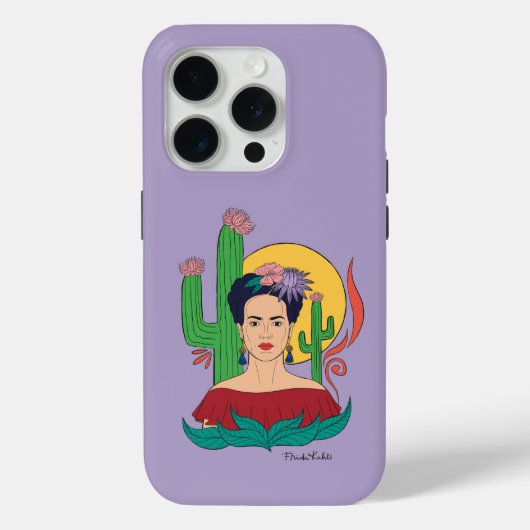 Frida Kahlo woestijn Graphic Case-Mate iPhone Case (Achterkant)