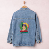 Frida Kahlo woestijn Graphic Denim Jacket (Hangar)
