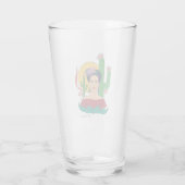Frida Kahlo woestijn Graphic Glas (Achterkant)