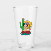 Frida Kahlo woestijn Graphic Glas (Voorkant)