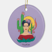 Frida Kahlo woestijn Graphic Keramisch Ornament (Links)