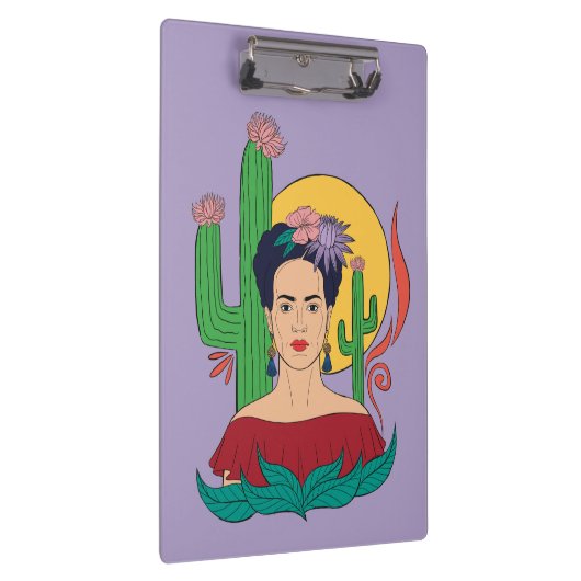 Frida Kahlo woestijn Graphic Klembord (Rechts)