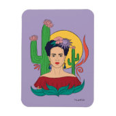 Frida Kahlo woestijn Graphic Magneet (Verticaal)
