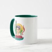 Frida Kahlo woestijn Graphic Mok (Voorkant links)