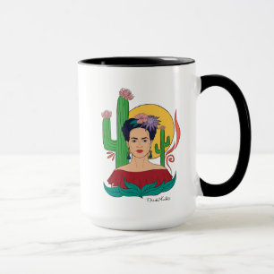 Frida Kahlo woestijn Graphic Mok