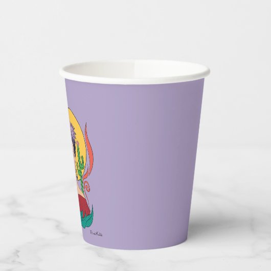Frida Kahlo woestijn Graphic Papieren Bekers (Links)