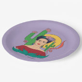 Frida Kahlo woestijn Graphic Papieren Bordje (Gekanteld)