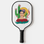 Frida Kahlo woestijn Graphic Pickleball Paddle (Achterkant)
