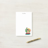 Frida Kahlo woestijn Graphic Post-it® Notes (Op bureau)