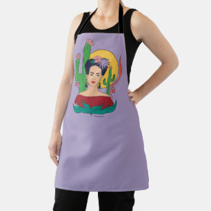 Frida Kahlo woestijn Graphic Schort