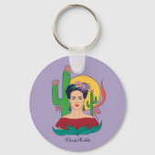 Frida Kahlo woestijn Graphic Sleutelhanger (Voorkant)