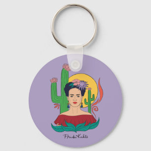 Frida Kahlo woestijn Graphic Sleutelhanger