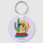 Frida Kahlo woestijn Graphic Sleutelhanger (Achterkant)
