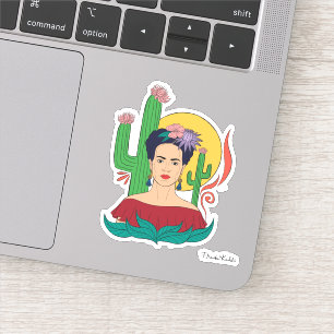 Frida Kahlo woestijn Graphic Sticker