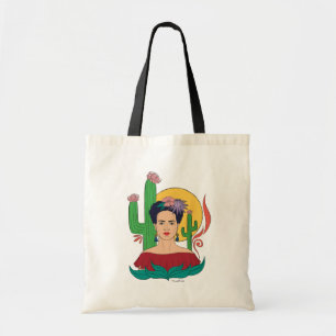Frida Kahlo woestijn Graphic Tote Bag
