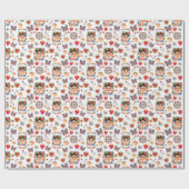 Frida Kahlo Wrapping Paper, Spaans erfgoed, Cadeaupapier (Vlak)