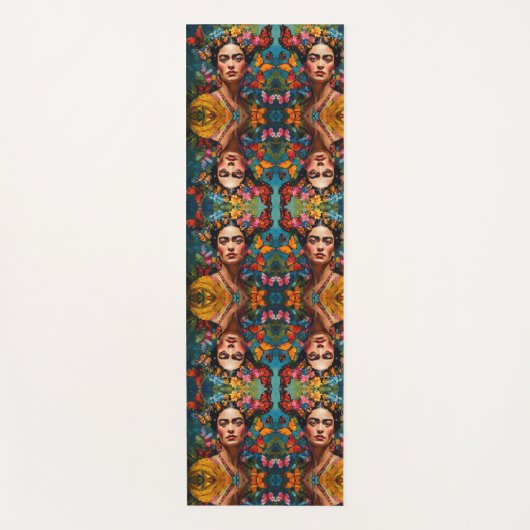Frida Kahlo Yoga Mat (Voorkant)