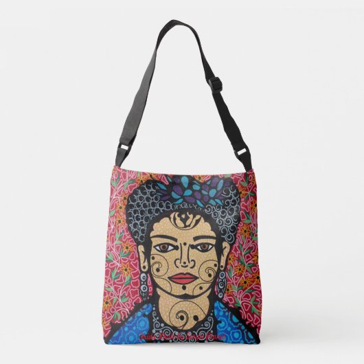 Frida Khalo Crossbody Tas (Achterkant)