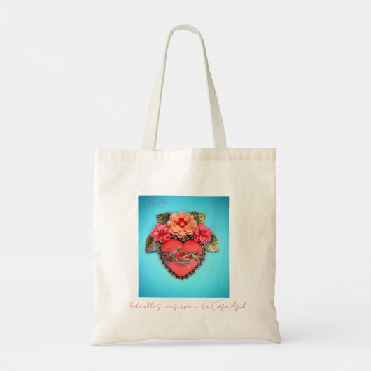 Frida Khalo Tote Bag (Achterkant)