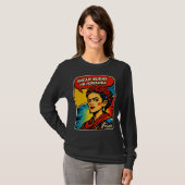 Frida lange mouw Vrouwen T-shirt (Voorkant volledig)