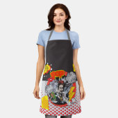 Frida POP ART Schort (Gedragen)