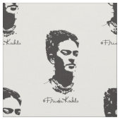 Frida schaduwportret stof (Close Up)