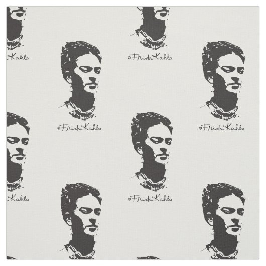 Frida schaduwportret stof (Swatch)