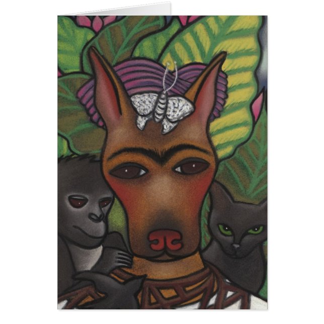 Frida Self Pawtrait 1940 (Voorkant)