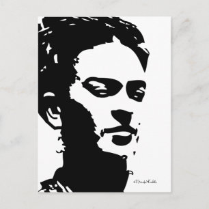 Frida Shadow Portrait Briefkaart