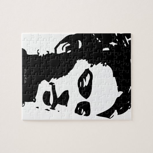 Frida Shadow Portrait Legpuzzel (Horizontaal)