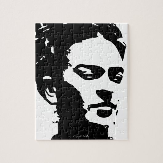 Frida Shadow Portrait Legpuzzel (Verticaal)