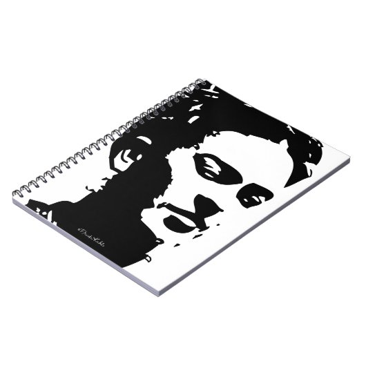 Frida Shadow Portrait Notitieboek (Linkerzijde)