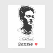 Frida Shadow Portrait Sticker (Vel)