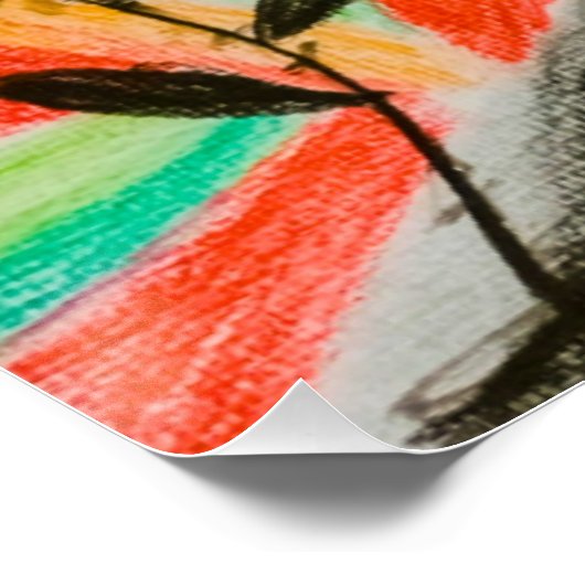 Frida Vibrante Perfect Poster (Hoek)