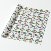 Frida x Cacti Matte Wrapping Paper, 30 x 6 inch