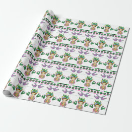 Frida x Cacti Matte Wrapping Paper, 30 x 6 inch Cadeaupapier
