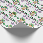 Frida x Cacti Matte Wrapping Paper, 30 x 6 inch Cadeaupapier (Hoek)