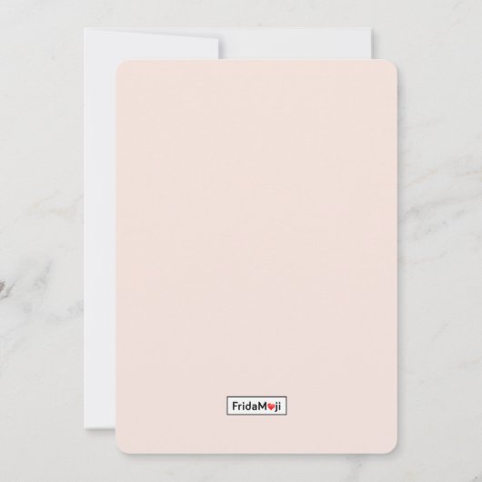 FridaMoji Fiesta Birthday Kaart (Achterkant)