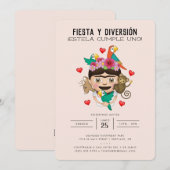 FridaMoji Fiesta Birthday Kaart (Voorkant / Achterkant)