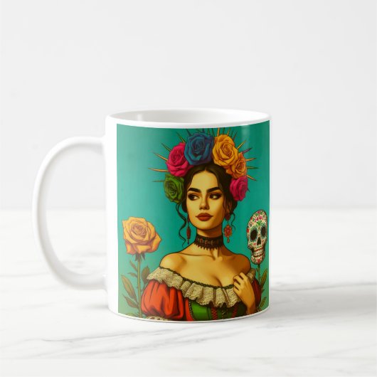 Frida's essentie: wees-je-tiful koffiemok (Links)