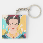 Frida's Garden Collectie Sleutelhanger (Achterkant)