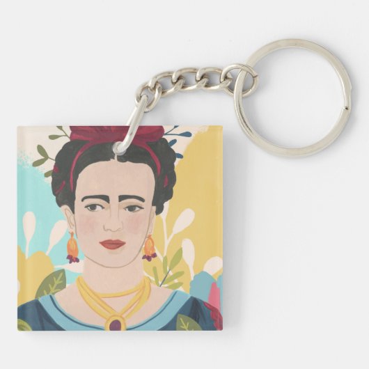 Frida's Garden Collectie Sleutelhanger (Achterkant)