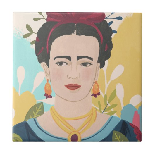 Frida's Garden Collectie Tegeltje (Voorkant)